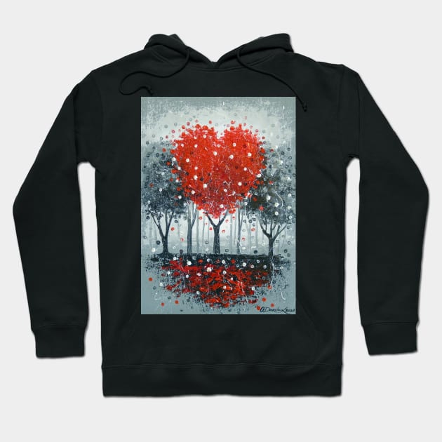 Love tree Hoodie by OLHADARCHUKART